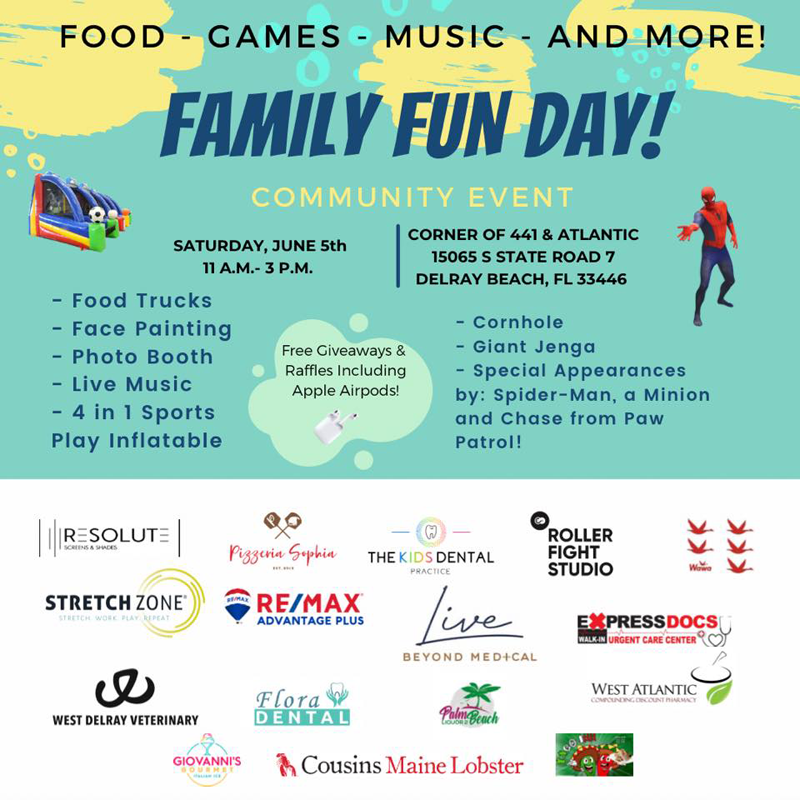 West delray beach family fun day 2021