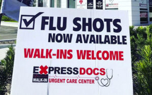 Flu Shot at both locations