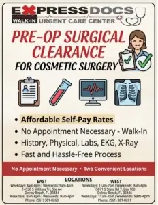 To ensure a successful and efficient preoperative medical evaluation, you must bring your complete surgical packet, an updated medication list, a government-issued photo ID, and your health insurance information.